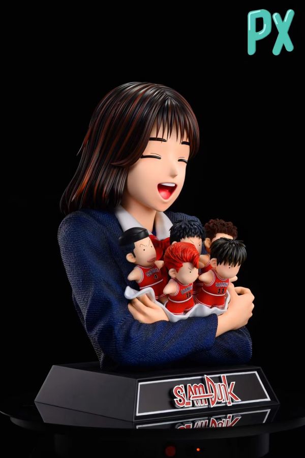 【售罄展示追加請私訊客服@toystationtw】灌籃高手 赤木晴子胸像(含5個娃娃) X PX工作室聯名自由工作室 #動漫#模型#玩具#gk#玩驛#火影#手辦#海賊#死神#航海王#獵人#阿拉蕾#七大罪#七龍珠#寶可夢#神奇寶貝#哥吉拉#宮崎駿#迪士尼#灌籃高手#鬼滅之日刃#一拳超人#蠟筆小新#咒術#鏈鋸人#進擊的巨人#妖精尾巴#我的英雄學院#我英#鋼鍊#鋼之煉金術師#新世紀福音戰士#EVA#間諜家家酒#Re0#漫威#dc#集美#hex#tsume#prime1#queen#tes#xm#野獸國#壽屋#數碼寶貝