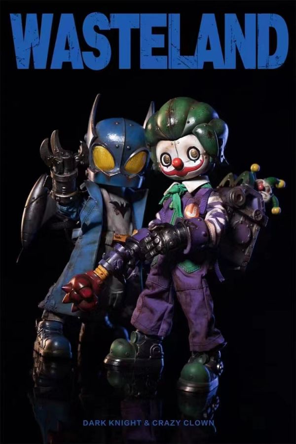 【售罄展示追加請私訊客服@toystationtw】廢核戰記 瘋狂小丑 & 黑暗騎士 X WeArtDoing工作室 動漫,模型,玩具,gk,玩驛,火影,手辦,海賊,死神,航海王,獵人,阿拉蕾,七大罪,七龍珠,寶可夢,神奇寶貝,哥吉拉,宮崎駿,迪士尼,灌籃高手,鬼滅之日刃,一拳超人,蠟筆小新,咒術,鏈鋸人,進擊的巨人,妖精尾巴,我的英雄學院,我英,鋼鍊,鋼之煉金術師,新世紀福音戰士,EVA,間諜家家酒,Re0,漫威,dc,集美#hex#tsume#prime1#queen#tes#xm#野獸國#壽屋#數碼寶貝