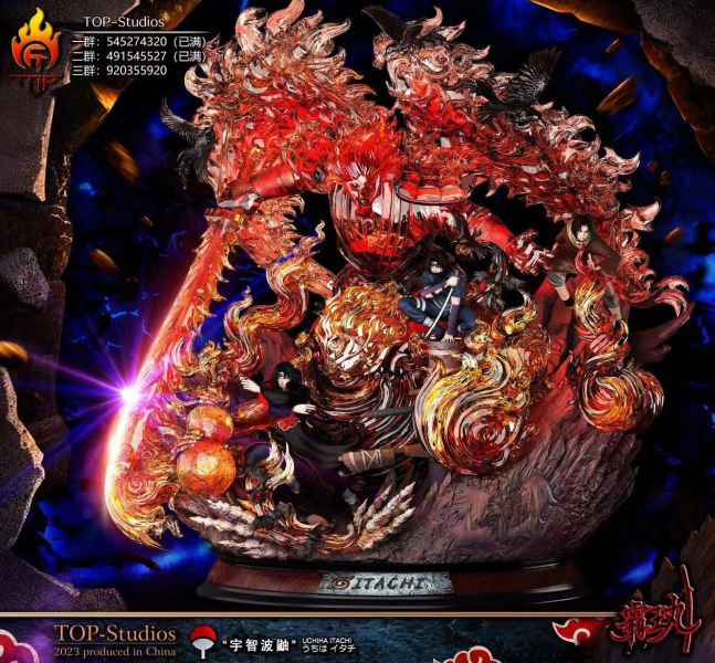 【售罄展示追加請私訊客服@toystationtw】火影忍者 鼬的一生，曉之朱雀 X TOP-studios 動漫,模型,玩具,gk,玩驛,火影,手辦,海賊,死神,航海王,獵人,阿拉蕾,七大罪,七龍珠,寶可夢,神奇寶貝,哥吉拉,宮崎駿,迪士尼,灌籃高手,鬼滅之日刃,一拳超人,蠟筆小新,咒術,鏈鋸人,進擊的巨人,妖精尾巴,我的英雄學院,我英,鋼鍊,鋼之煉金術師,新世紀福音戰士,EVA,間諜家家酒,Re0,漫威,dc,集美#hex#tsume#prime1#queen#tes#xm#野獸國#壽屋#數碼寶貝