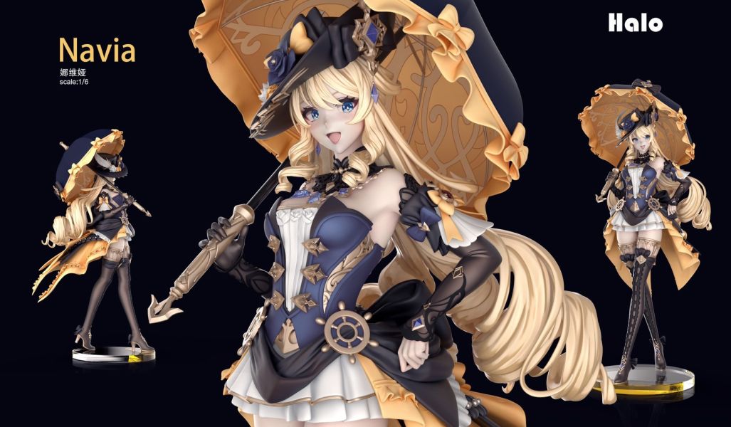 【售罄展示追加請私訊客服@toystationtw】原神 娜維婭 X Halo Stduio 玩驛丨Toy station, GK雕像預購, GK雕像代購, GK雕像現貨, GK雕像修復, 購物網站, 自媒體選物店, SCC玩具屋, 玩具給庫, 希模型, 瘋公仔, 訂製雕像,模型,伯公仔,gk,玩驛,火影,夜風本舖,海賊,死神,航海王,獵人,阿拉蕾,七大罪,七龍珠,寶可夢,神奇寶貝,哥吉拉,宮崎駿,迪士尼,灌籃高手,鬼滅之日刃,一拳超人,蠟筆小新,咒術,鏈鋸人,進擊的巨人,妖精尾巴,我的英
