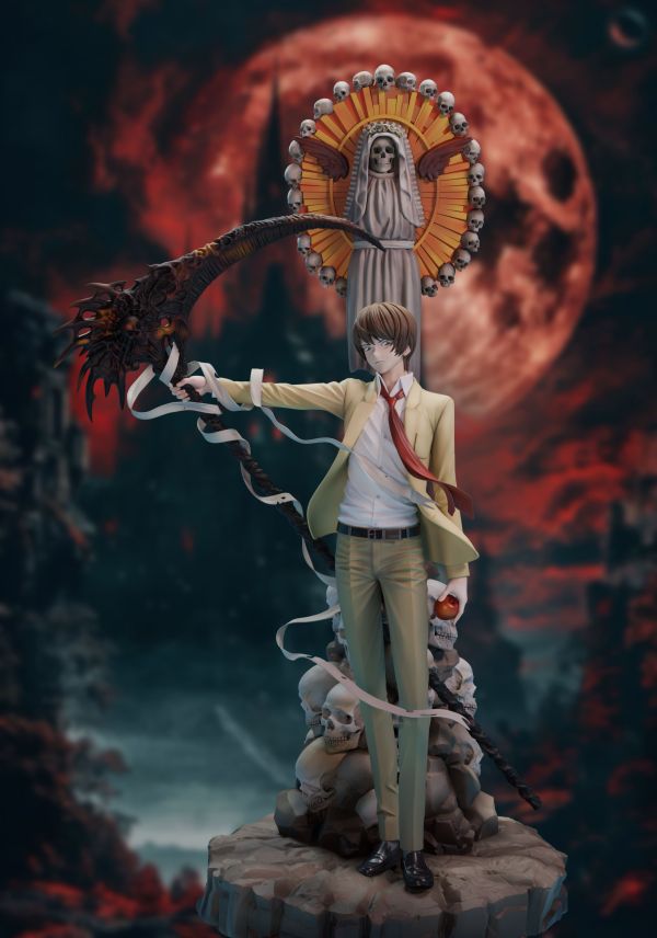 【預購】死亡筆記本 夜神月 X 潮社工作室 玩驛丨Toy station, GK雕像預購, GK雕像代購, GK雕像現貨, GK雕像修復, 咒術, 咒術迴戰, SCC玩具屋, 玩具給庫, NBA, 瘋公仔, 訂製雕像,模型,伯公仔,gk,玩驛,火影,夜風本舖,海賊,死神,航海王,獵人,阿拉蕾,七大罪,七龍珠,寶可夢,神奇寶貝,哥吉拉,宮崎駿,迪士尼,灌籃高手,鬼滅之刃,一拳超人,蠟筆小新,咒術,鏈鋸人,進擊的巨人,乙骨,我英