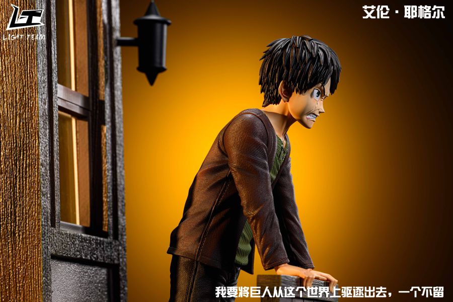 【售罄展示追加請私訊客服@toystationtw】進擊的巨人 童年系列第一彈-艾倫耶格爾1.0 X Light Team 輕型小組 動漫,模型,玩具,gk,玩驛,火影,手辦,海賊,死神,航海王,獵人,阿拉蕾,七大罪,七龍珠,寶可夢,神奇寶貝,哥吉拉,宮崎駿,迪士尼,灌籃高手,鬼滅之日刃,一拳超人,蠟筆小新,咒術,鏈鋸人,進擊的巨人,妖精尾巴,我的英雄學院,我英,鋼鍊,鋼之煉金術師,新世紀福音戰士,EVA,間諜家家酒,Re0,漫威,dc,集美#hex#tsume#prime1#queen#tes#xm#野獸國#壽屋#數碼寶貝