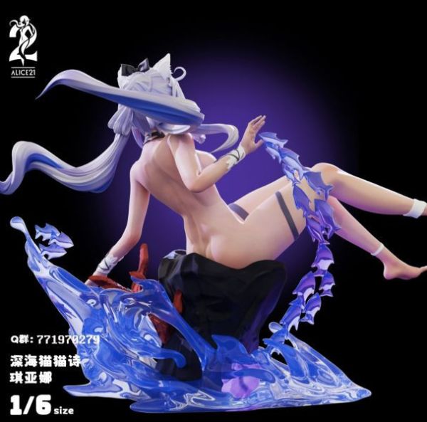 【售罄展示追加請私訊客服@toystationtw】崩壞星穹鐵道三 深海貓貓詩·琪亞娜 X Alice21 Studio 動漫,模型,玩具,gk,玩驛,火影,手辦,海賊,死神,航海王,獵人,阿拉蕾,七大罪,七龍珠,寶可夢,神奇寶貝,哥吉拉,宮崎駿,迪士尼,灌籃高手,鬼滅之日刃,一拳超人,蠟筆小新,咒術,鏈鋸人,進擊的巨人,妖精尾巴,我的英雄學院,我英,鋼鍊,鋼之煉金術師,新世紀福音戰士,EVA,間諜家家酒,Re0,漫威,dc,集美#hex#tsume#prime1#queen#tes#xm#野獸國#壽屋#數碼寶貝