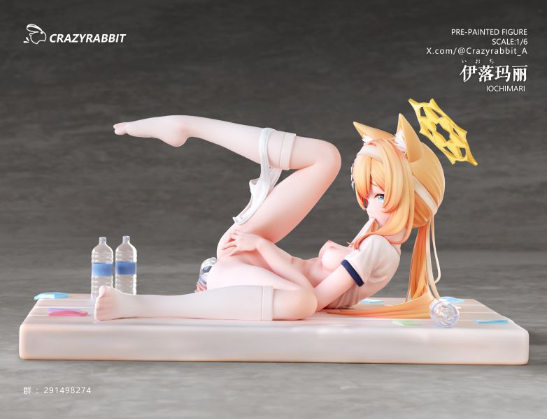 【售罄展示追加請私訊客服@toystationtw】蔚藍檔案 伊落瑪麗 X CrazyRabbit瘋兔 玩驛丨Toy station, GK雕像預購, GK雕像代購, GK雕像現貨, GK雕像修復, 咒術, 咒術迴戰, SCC玩具屋, 玩具給庫, NBA, 瘋公仔, 訂製雕像,模型,伯公仔,gk,玩驛,火影,夜風本舖,海賊,死神,航海王,獵人,阿拉蕾,七大罪,七龍珠,寶可夢,神奇寶貝,哥吉拉,宮崎駿,迪士尼,灌籃高手,鬼滅之刃,一拳超人,蠟筆小新,咒術,鏈鋸人,進擊的巨人,乙骨,我英