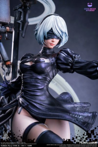 【售罄展示追加請私訊客服@toystationtw】尼爾自動人形 機械紀元2B 系列第三彈 三週年限定款  X 酷熊 coolbear studio 玩驛丨Toy station, GK雕像預購, GK雕像代購, GK雕像現貨, GK雕像修復, 咒術, 咒術迴戰, SCC玩具屋, 玩具給庫, 希模型, 瘋公仔, 訂製雕像,模型,伯公仔,gk,玩驛,火影,夜風本舖,海賊,死神,航海王,獵人,阿拉蕾,七大罪,七龍珠,寶可夢,神奇寶貝,哥吉拉,宮崎駿,迪士尼,灌籃高手,鬼滅之日刃,一拳超人,蠟筆小新,咒術,鏈鋸人,進擊的巨人,乙骨,我英