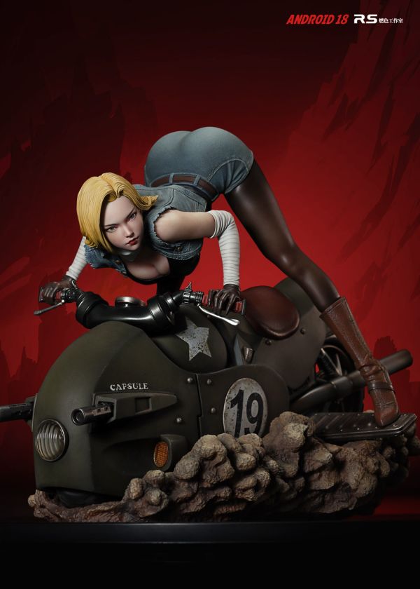【售罄展示追加請私訊客服@toystationtw】騎士Android 18 上色完成品 X 燃色工作室 動漫,模型,玩具,gk,玩驛,火影,手辦,海賊,死神,航海王,獵人,阿拉蕾,七大罪,七龍珠,寶可夢,神奇寶貝,哥吉拉,宮崎駿,迪士尼,灌籃高手,鬼滅之日刃,一拳超人,蠟筆小新,咒術,鏈鋸人,進擊的巨人,妖精尾巴,我的英雄學院,我英,鋼鍊,鋼之煉金術師,新世紀福音戰士,EVA,間諜家家酒,Re0,漫威,dc,集美#hex#tsume#prime1#queen#tes#xm#野獸國#壽屋#數碼寶貝