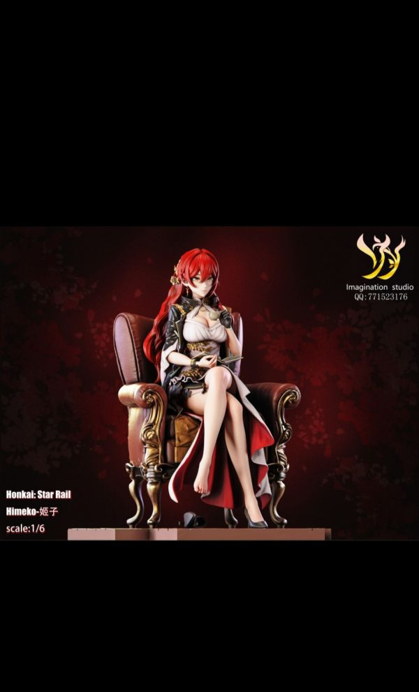 【售罄展示追加請私訊客服@toystationtw】崩壞星穹鐵道 姬子 X Imagination studio YY工作室 動漫,模型,玩具,gk,玩驛,火影,手辦,海賊,死神,航海王,獵人,阿拉蕾,七大罪,七龍珠,寶可夢,神奇寶貝,哥吉拉,宮崎駿,迪士尼,灌籃高手,鬼滅之日刃,一拳超人,蠟筆小新,咒術,鏈鋸人,進擊的巨人,妖精尾巴,我的英雄學院,我英,鋼鍊,鋼之煉金術師,新世紀福音戰士,EVA,間諜家家酒,Re0,漫威,dc,集美#hex#tsume#prime1#queen#tes#xm#野獸國#壽屋#數碼寶貝