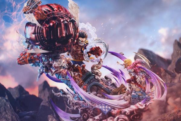 【售罄展示追加請私訊客服@toystationtw】海賊王 “對戰系列”—四擋魯夫VS覺醒明哥 X G5 #動漫#模型#玩具#gk#玩驛#火影#手辦#海賊#死神#航海王#獵人#阿拉蕾#七大罪#七龍珠#寶可夢#神奇寶貝#哥吉拉#宮崎駿#迪士尼#灌籃高手#鬼滅之日刃#一拳超人#蠟筆小新#咒術#鏈鋸人#進擊的巨人#妖精尾巴#我的英雄學院#我英#鋼鍊#鋼之煉金術師#新世紀福音戰士#EVA#間諜家家酒#Re0#漫威#dc#集美#hex#tsume#prime1#queen#tes#xm#野獸國#壽屋#數碼寶貝