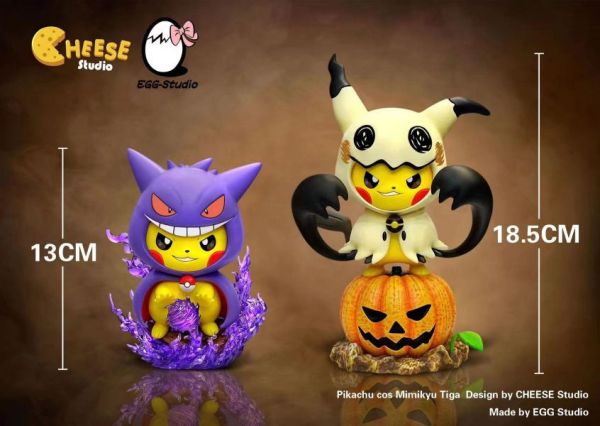 【代購】寶可夢 皮卡丘變裝系列 謎擬Q X EGG Studio阿蛋小作坊&CHEESE Studio奶酪工作室 動漫,模型,玩具,gk,玩驛,火影,手辦,海賊,死神,航海王,獵人,阿拉蕾,七大罪,七龍珠,寶可夢,神奇寶貝,哥吉拉,宮崎駿,迪士尼,灌籃高手,鬼滅之日刃,一拳超人,蠟筆小新,咒術,鏈鋸人,進擊的巨人,妖精尾巴,我的英雄學院,我英,鋼鍊,鋼之煉金術師,新世紀福音戰士,EVA,間諜家家酒,Re0,漫威,dc,集美#hex#tsume#prime1#queen#tes#xm#野獸國#壽屋#數碼寶貝