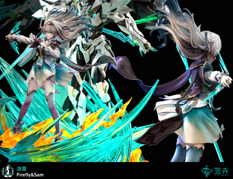 【售罄展示追加請私訊客服@toystationtw】崩壞星穹鐵道 流螢 X 笠卉工作室 動漫,模型,玩具,gk,玩驛,火影,手辦,海賊,死神,航海王,獵人,阿拉蕾,七大罪,七龍珠,寶可夢,神奇寶貝,哥吉拉,宮崎駿,迪士尼,灌籃高手,鬼滅之日刃,一拳超人,蠟筆小新,咒術,鏈鋸人,進擊的巨人,妖精尾巴,我的英雄學院,我英,鋼鍊,鋼之煉金術師,新世紀福音戰士,EVA,間諜家家酒,Re0,漫威,dc,集美#hex#tsume#prime1#queen#tes#xm#野獸國#壽屋#數碼寶貝