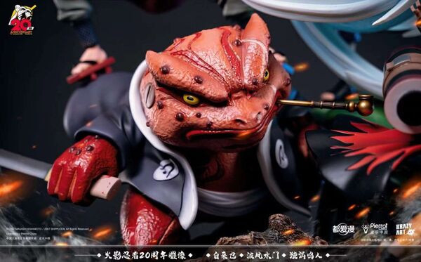 【售罄展示追加請私訊客服@toystationtw】火影忍者 《傳承》自來也 & 波風湊 & 漩渦鳴人 20週年雕像 X 都愛漫 ＆ Krazy Art 正版授權 動漫,模型,玩具,gk,玩驛,火影,手辦,海賊,死神,航海王,獵人,阿拉蕾,七大罪,七龍珠,寶可夢,神奇寶貝,哥吉拉,宮崎駿,迪士尼,灌籃高手,鬼滅之日刃,一拳超人,蠟筆小新,咒術,鏈鋸人,進擊的巨人,妖精尾巴,我的英雄學院,我英,鋼鍊,鋼之煉金術師,新世紀福音戰士,EVA,間諜家家酒,Re0,漫威,dc,集美#hex#tsume#prime1#queen#tes#xm#野獸國#壽屋#數碼寶貝