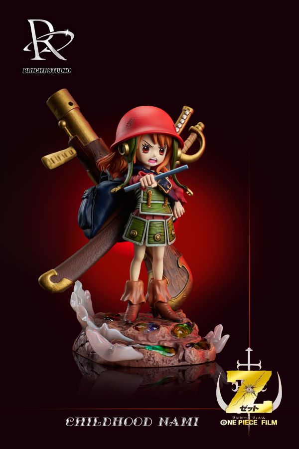 【售罄展示追加請私訊客服@toystationtw】海賊王 “Z”澤法劇場版紅衣草帽團共鳴 第四彈：童年小娜美 X 紉光社 動漫,模型,玩具,gk,玩驛,火影,手辦,海賊,死神,航海王,獵人,阿拉蕾,七大罪,七龍珠,寶可夢,神奇寶貝,哥吉拉,宮崎駿,迪士尼,灌籃高手,鬼滅之日刃,一拳超人,蠟筆小新,咒術,鏈鋸人,進擊的巨人,妖精尾巴,我的英雄學院,我英,鋼鍊,鋼之煉金術師,新世紀福音戰士,EVA,間諜家家酒,Re0,漫威,dc,集美#hex#tsume#prime1#queen#tes#xm#野獸國#壽屋#數碼寶貝