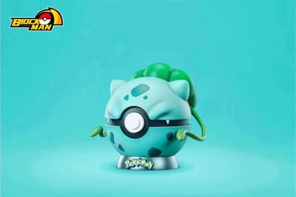 【售罄展示追加請私訊客服@toystationtw】寶可夢 初代禦三家精靈球第一彈 妙蛙種子 X Block Man #動漫#模型#玩具#gk#玩驛#火影#手辦#海賊#死神#航海王#獵人#阿拉蕾#七大罪#七龍珠#寶可夢#神奇寶貝#哥吉拉#宮崎駿#迪士尼#灌籃高手#鬼滅之日刃#一拳超人#蠟筆小新#咒術#鏈鋸人#進擊的巨人#妖精尾巴#我的英雄學院#我英#鋼鍊#鋼之煉金術師#新世紀福音戰士#EVA#間諜家家酒#Re0#漫威#dc#集美#hex#tsume#prime1#queen#tes#xm#野獸國#壽屋#數碼寶貝