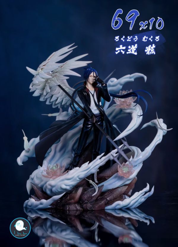 【售罄展示追加請私訊客服@toystationtw】家庭教師 熱血魂015 未來篇 六道骸(六道2.0) X ILL地下工廠 玩驛丨Toy station, GK雕像預購, GK雕像代購, GK雕像現貨, GK雕像修復, 咒術, 咒術迴戰, SCC玩具屋, 玩具給庫, NBA, 瘋公仔, 訂製雕像,模型,伯公仔,gk,玩驛,火影,夜風本舖,海賊,死神,航海王,獵人,阿拉蕾,七大罪,七龍珠,寶可夢,神奇寶貝,哥吉拉,宮崎駿,迪士尼,灌籃高手,鬼滅之刃,一拳超人,蠟筆小新,咒術,鏈鋸人,進擊的巨人,乙骨,我英