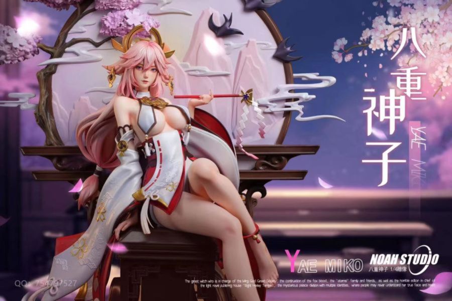 【售罄展示追加請私訊客服@toystationtw】原神 八重神子 X NOAH Studio 動漫,模型,玩具,gk,玩驛,火影,手辦,海賊,死神,航海王,獵人,阿拉蕾,七大罪,七龍珠,寶可夢,神奇寶貝,哥吉拉,宮崎駿,迪士尼,灌籃高手,鬼滅之日刃,一拳超人,蠟筆小新,咒術,鏈鋸人,進擊的巨人,妖精尾巴,我的英雄學院,我英,鋼鍊,鋼之煉金術師,新世紀福音戰士,EVA,間諜家家酒,Re0,漫威,dc,集美#hex#tsume#prime1#queen#tes#xm#野獸國#壽屋#數碼寶貝