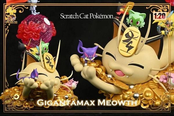 【售罄展示追加請私訊客服@toystationtw】寶可夢 招財巨萌物系列 喵喵 招財萌物 X 方糖 玩驛丨Toy station, GK雕像預購, GK雕像代購, GK雕像現貨, GK雕像修復, 咒術, 咒術迴戰, SCC玩具屋, 玩具給庫, 希模型, 瘋公仔, 訂製雕像,模型,伯公仔,gk,玩驛,火影,夜風本舖,海賊,死神,航海王,獵人,阿拉蕾,七大罪,七龍珠,寶可夢,神奇寶貝,哥吉拉,宮崎駿,迪士尼,灌籃高手,鬼滅之刃,一拳超人,蠟筆小新,咒術,鏈鋸人,進擊的巨人,乙骨,我英,CW,1/1