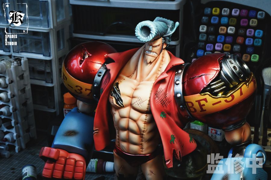 【預購】海賊王 戰損弗蘭奇 X SPK-STUDIO（黑桃K工作室） 玩驛丨Toy station, GK雕像預購, GK雕像代購, GK雕像現貨, GK雕像修復, 咒術, 咒術迴戰, SCC玩具屋, 玩具給庫, NBA, 瘋公仔, 訂製雕像,模型,伯公仔,gk,玩驛,火影,夜風本舖,海賊,死神,航海王,獵人,阿拉蕾,七大罪,七龍珠,寶可夢,神奇寶貝,哥吉拉,宮崎駿,迪士尼,灌籃高手,鬼滅之刃,一拳超人,蠟筆小新,咒術,鏈鋸人,進擊的巨人,乙骨,我英