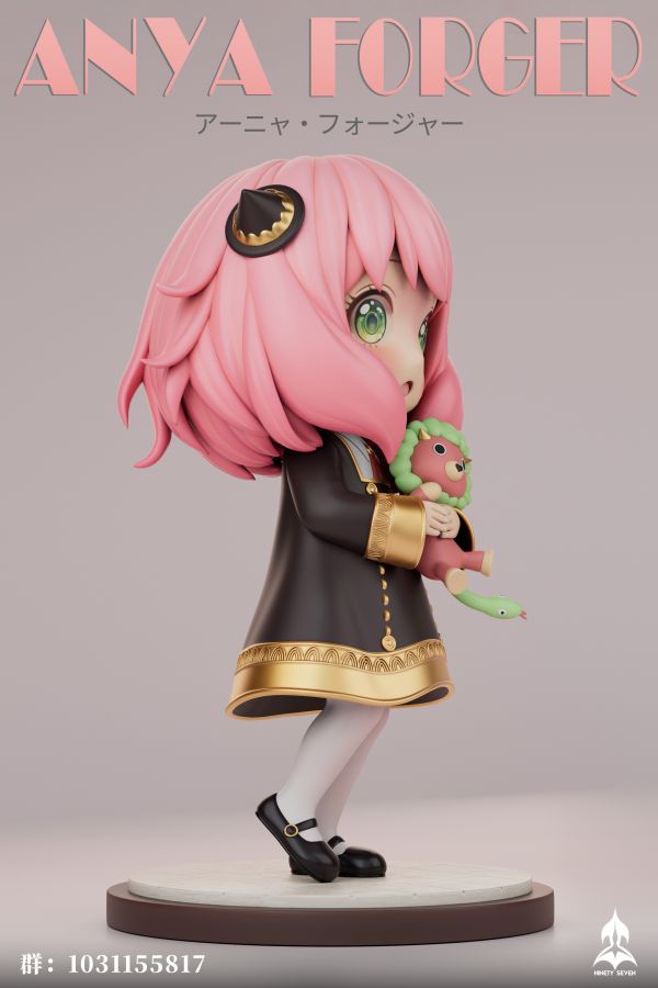 【售罄展示追加請私訊客服@toystationtw】間諜家家酒 安妮亞·佛傑 X NINETY SEVEN（玖柒） 動漫,模型,玩具,gk,玩驛,火影,手辦,海賊,死神,航海王,獵人,阿拉蕾,七大罪,七龍珠,寶可夢,神奇寶貝,哥吉拉,宮崎駿,迪士尼,灌籃高手,鬼滅之日刃,一拳超人,蠟筆小新,咒術,鏈鋸人,進擊的巨人,妖精尾巴,我的英雄學院,我英,鋼鍊,鋼之煉金術師,新世紀福音戰士,EVA,間諜家家酒,Re0,漫威,dc,集美#hex#tsume#prime1#queen#tes#xm#野獸國#壽屋#數碼寶貝