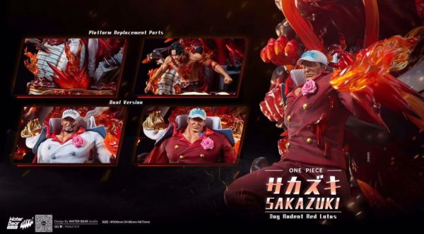 【售罄展示追加請私訊客服@toystationtw】海賊王 海軍大將系列 赤犬 Sakazuki X WaterBear studio水熊蟲工作室 動漫,模型,玩具,gk,玩驛,火影,手辦,海賊,死神,航海王,獵人,阿拉蕾,七大罪,七龍珠,寶可夢,神奇寶貝,哥吉拉,宮崎駿,迪士尼,灌籃高手,鬼滅之日刃,一拳超人,蠟筆小新,咒術,鏈鋸人,進擊的巨人,妖精尾巴,我的英雄學院,我英,鋼鍊,鋼之煉金術師,新世紀福音戰士,EVA,間諜家家酒,Re0,漫威,dc,集美#hex#tsume#prime1#queen#tes#xm#野獸國#壽屋#數碼寶貝