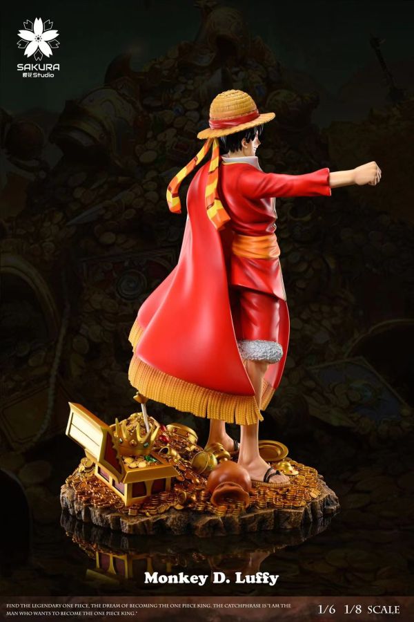 【售罄展示追加請私訊客服@toystationtw】海賊王 草帽海賊團第一彈 魯夫 X 櫻花 studio 動漫,模型,玩具,gk,玩驛,火影,手辦,海賊,死神,航海王,獵人,阿拉蕾,七大罪,七龍珠,寶可夢,神奇寶貝,哥吉拉,宮崎駿,迪士尼,灌籃高手,鬼滅之日刃,一拳超人,蠟筆小新,咒術,鏈鋸人,進擊的巨人,妖精尾巴,我的英雄學院,我英,鋼鍊,鋼之煉金術師,新世紀福音戰士,EVA,間諜家家酒,Re0,漫威,dc,集美#hex#tsume#prime1#queen#tes#xm#野獸國#壽屋#數碼寶貝