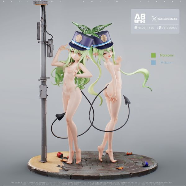 【售罄展示追加請私訊客服@toystationtw】蔚藍檔案 光&望 X ABsinthe studio 動漫,模型,玩具,gk,玩驛,火影,手辦,海賊,死神,航海王,獵人,阿拉蕾,七大罪,七龍珠,寶可夢,神奇寶貝,哥吉拉,宮崎駿,迪士尼,灌籃高手,鬼滅之日刃,一拳超人,蠟筆小新,咒術,鏈鋸人,進擊的巨人,妖精尾巴,我的英雄學院,我英,鋼鍊,鋼之煉金術師,新世紀福音戰士,EVA,間諜家家酒,Re0,漫威,dc,集美#hex#tsume#prime1#queen#tes#xm#野獸國#壽屋#數碼寶貝
