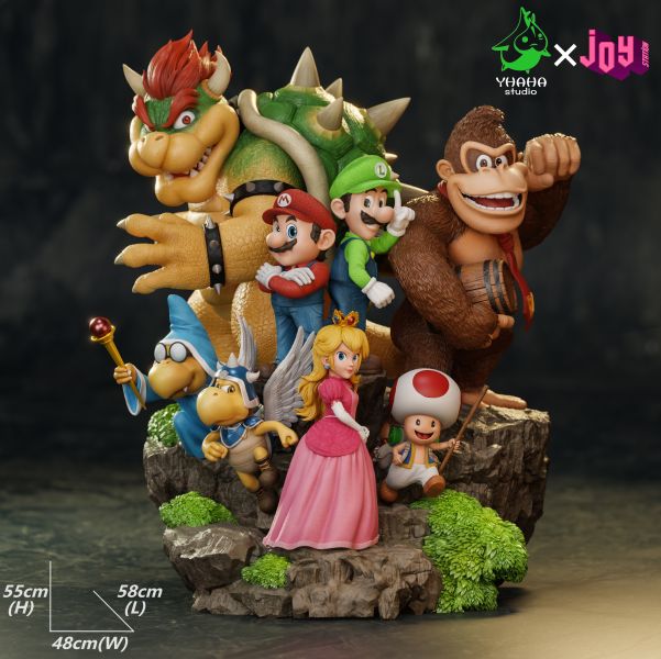 【售罄展示追加請私訊客服@toystationtw】任天堂 超級馬力歐 全家桶 X JOY STSTION&YHAHA 動漫,模型,玩具,gk,玩驛,火影,手辦,海賊,死神,航海王,獵人,阿拉蕾,七大罪,七龍珠,寶可夢,神奇寶貝,哥吉拉,宮崎駿,迪士尼,灌籃高手,鬼滅之日刃,一拳超人,蠟筆小新,咒術,鏈鋸人,進擊的巨人,妖精尾巴,我的英雄學院,我英,鋼鍊,鋼之煉金術師,新世紀福音戰士,EVA,間諜家家酒,Re0,漫威,dc,集美#hex#tsume#prime1#queen#tes#xm#野獸國#壽屋#數碼寶貝