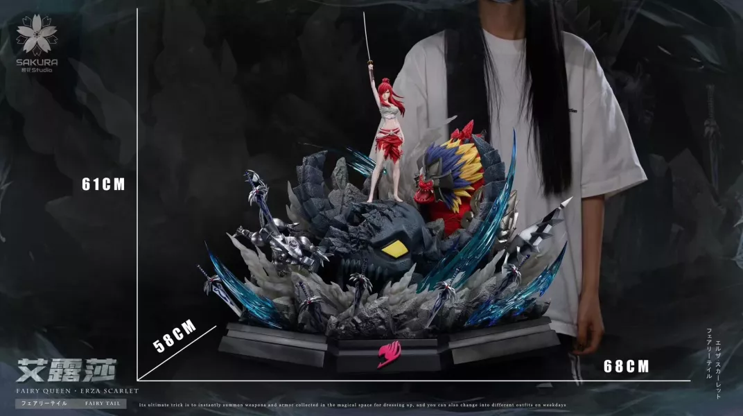 【預購】妖精的尾巴 第二彈 艾露莎·斯卡雷特 X 櫻花-Studio 玩驛丨Toy station, GK雕像預購, GK雕像代購, GK雕像現貨, GK雕像修復, 咒術, 咒術迴戰, SCC玩具屋, 玩具給庫, NBA, 瘋公仔, 訂製雕像,模型,伯公仔,gk,玩驛,火影,夜風本舖,海賊,死神,航海王,獵人,阿拉蕾,七大罪,七龍珠,寶可夢,神奇寶貝,哥吉拉,宮崎駿,迪士尼,灌籃高手,鬼滅之刃,一拳超人,蠟筆小新,咒術,鏈鋸人,進擊的巨人,乙骨,我英