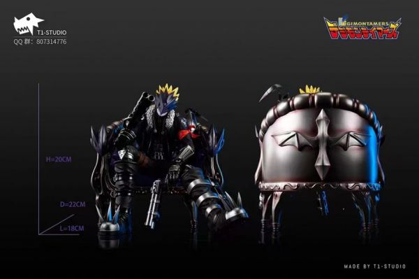 【售罄展示追加請私訊客服@toystationtw】數碼寶貝 坐姿系列第三彈-墮天地獄獸  X T1-Studio #動漫#模型#玩具#gk#玩驛#火影#手辦#海賊#死神#航海王#獵人#阿拉蕾#七大罪#七龍珠#寶可夢#神奇寶貝#哥吉拉#宮崎駿#迪士尼#灌籃高手#鬼滅之日刃#一拳超人#蠟筆小新#咒術#鏈鋸人#進擊的巨人#妖精尾巴#我的英雄學院#我英#鋼鍊#鋼之煉金術師#新世紀福音戰士#EVA#間諜家家酒#Re0#漫威#dc#集美#hex#tsume#prime1#queen#tes#xm#野獸國#壽屋#數碼寶貝