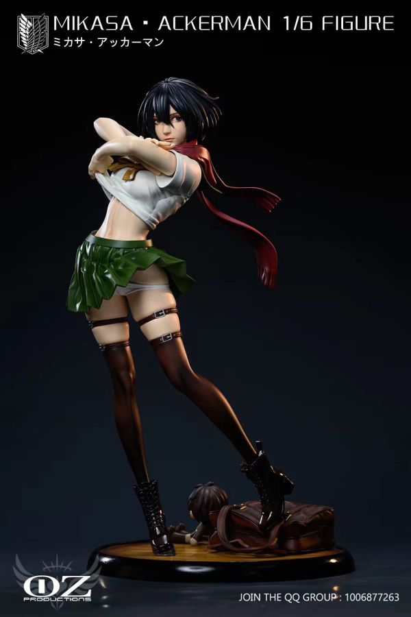 【售罄展示追加請私訊客服@toystationtw】進擊的巨人Mikasa Ackerman X Oz Productions 動漫,模型,玩具,gk,玩驛,火影,手辦,海賊,死神,航海王,獵人,阿拉蕾,七大罪,七龍珠,寶可夢,神奇寶貝,哥吉拉,宮崎駿,迪士尼,灌籃高手,鬼滅之日刃,一拳超人,蠟筆小新,咒術,鏈鋸人,進擊的巨人,妖精尾巴,我的英雄學院,我英,鋼鍊,鋼之煉金術師,新世紀福音戰士,EVA,間諜家家酒,Re0,漫威,dc,集美#hex#tsume#prime1#queen#tes#xm#野獸國#壽屋#數碼寶貝