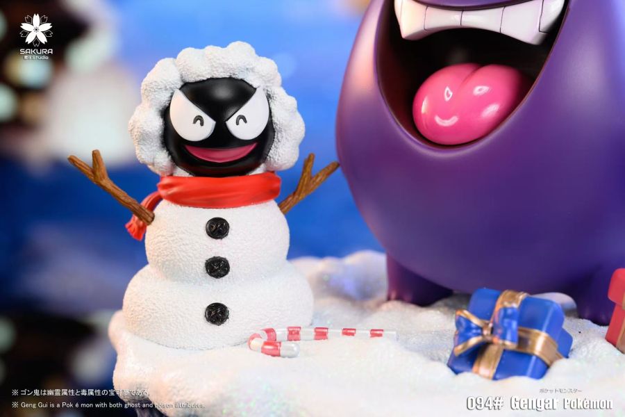 【售罄展示追加請私訊客服@toystationtw】寶可夢 聖誕耿鬼&雪人鬼斯 X 櫻花-Studio 玩驛丨Toy station, GK雕像預購, GK雕像代購, GK雕像現貨, GK雕像修復, 咒術, 咒術迴戰, SCC玩具屋, 玩具給庫, NBA, 瘋公仔, 訂製雕像,模型,伯公仔,gk,玩驛,火影,夜風本舖,海賊,死神,航海王,獵人,阿拉蕾,七大罪,七龍珠,寶可夢,神奇寶貝,哥吉拉,宮崎駿,迪士尼,灌籃高手,鬼滅之刃,一拳超人,蠟筆小新,咒術,鏈鋸人,進擊的巨人,乙骨,我英