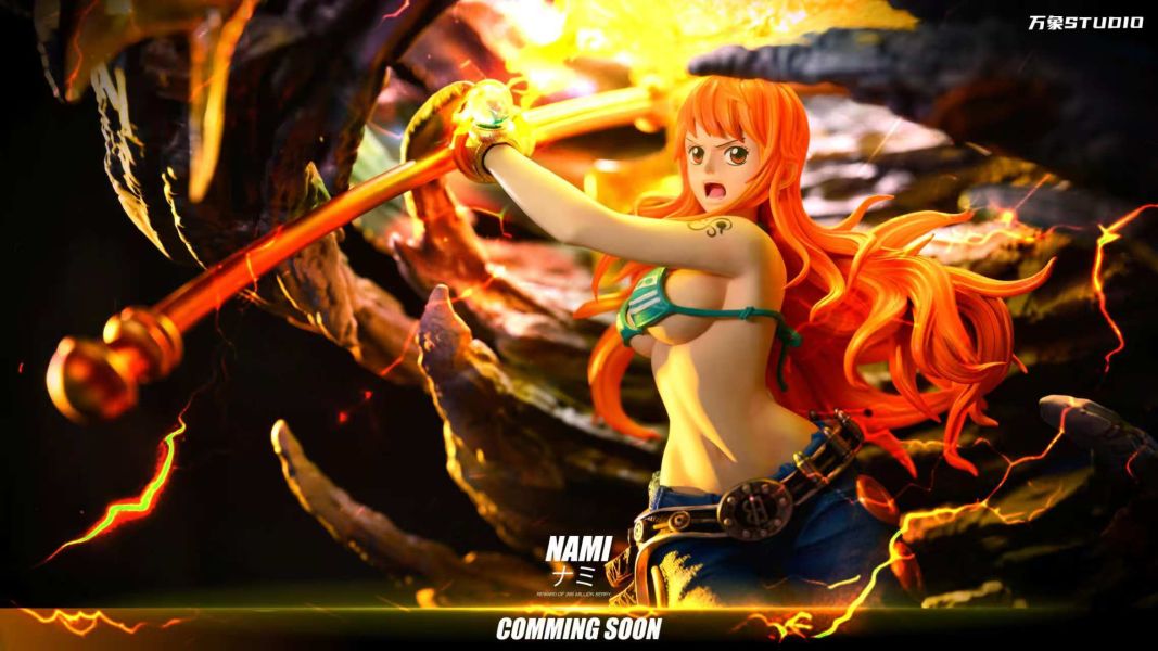 【現貨秒發】海賊王 雷霆天候 娜美 X 萬象工作室 玩驛丨Toy station, GK雕像預購, GK雕像代購, GK雕像現貨, GK雕像修復, 咒術, 咒術迴戰, SCC玩具屋, 玩具給庫, NBA, 瘋公仔, 訂製雕像,模型,伯公仔,gk,玩驛,火影,夜風本舖,海賊,死神,航海王,獵人,阿拉蕾,七大罪,七龍珠,寶可夢,神奇寶貝,哥吉拉,宮崎駿,迪士尼,灌籃高手,鬼滅之刃,一拳超人,蠟筆小新,咒術,鏈鋸人,進擊的巨人,乙骨,我英