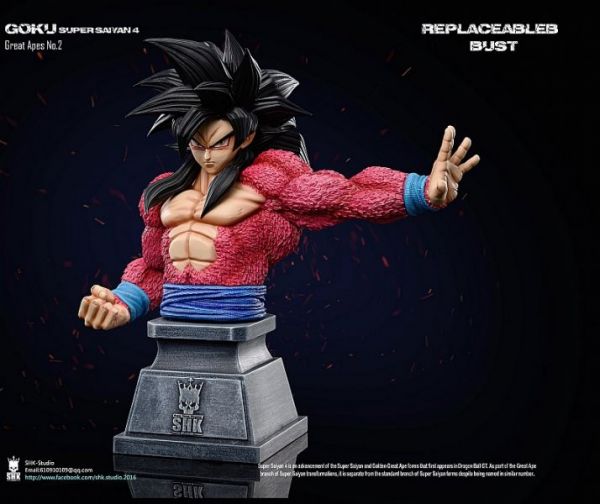 【售罄展示追加請私訊客服@toystationtw】七龍珠 Great Apes NO.2 GOKU SuperSaiyan4 超四悟空 X SHK #動漫#模型#玩具#gk#玩驛#火影#手辦#海賊#死神#航海王#獵人#阿拉蕾#七大罪#七龍珠#寶可夢#神奇寶貝#哥吉拉#宮崎駿#迪士尼#灌籃高手#鬼滅之日刃#一拳超人#蠟筆小新#咒術#鏈鋸人#進擊的巨人#妖精尾巴#我的英雄學院#我英#鋼鍊#鋼之煉金術師#新世紀福音戰士#EVA#間諜家家酒#Re0#漫威#dc#集美#hex#tsume#prime1#queen#tes#xm#野獸國#壽屋#數碼寶貝