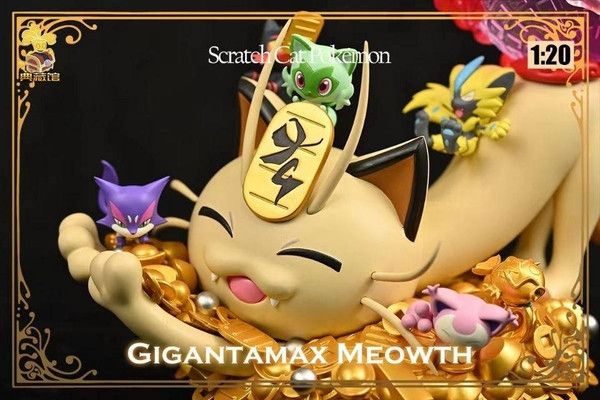 【售罄展示追加請私訊客服@toystationtw】寶可夢 招財巨萌物系列 喵喵 招財萌物 X 方糖 玩驛丨Toy station, GK雕像預購, GK雕像代購, GK雕像現貨, GK雕像修復, 咒術, 咒術迴戰, SCC玩具屋, 玩具給庫, 希模型, 瘋公仔, 訂製雕像,模型,伯公仔,gk,玩驛,火影,夜風本舖,海賊,死神,航海王,獵人,阿拉蕾,七大罪,七龍珠,寶可夢,神奇寶貝,哥吉拉,宮崎駿,迪士尼,灌籃高手,鬼滅之刃,一拳超人,蠟筆小新,咒術,鏈鋸人,進擊的巨人,乙骨,我英,CW,1/1