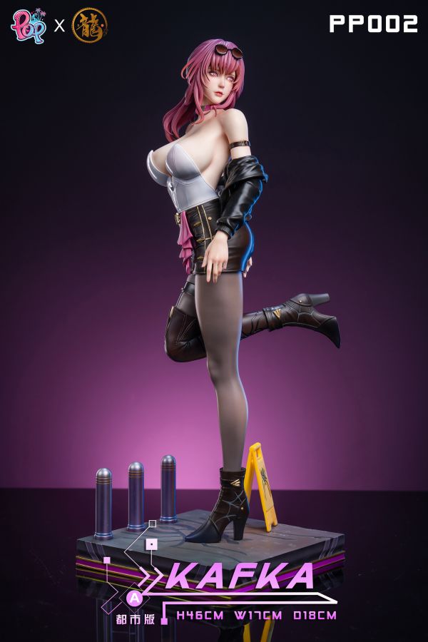 【售罄展示追加請私訊客服@toystationtw】星穹鐵道 PP系列002- 卡芙卡 X 龍工作室 ＆﻿POP工作室 動漫,模型,玩具,gk,玩驛,火影,手辦,海賊,死神,航海王,獵人,阿拉蕾,七大罪,七龍珠,寶可夢,神奇寶貝,哥吉拉,宮崎駿,迪士尼,灌籃高手,鬼滅之日刃,一拳超人,蠟筆小新,咒術,鏈鋸人,進擊的巨人,妖精尾巴,我的英雄學院,我英,鋼鍊,鋼之煉金術師,新世紀福音戰士,EVA,間諜家家酒,Re0,漫威,dc,集美#hex#tsume#prime1#queen#tes#xm#野獸國#壽屋#數碼寶貝