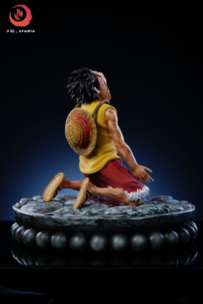 【售罄展示追加請私訊客服@toystationtw】海賊王 雙比例 崩潰魯夫 X 火焰-Studio 玩驛丨Toy station, GK雕像預購, GK雕像代購, GK雕像現貨, GK雕像修復, 咒術, 咒術迴戰, SCC玩具屋, 玩具給庫, NBA, 瘋公仔, 訂製雕像,模型,伯公仔,gk,玩驛,火影,夜風本舖,海賊,死神,航海王,獵人,阿拉蕾,七大罪,七龍珠,寶可夢,神奇寶貝,哥吉拉,宮崎駿,迪士尼,灌籃高手,鬼滅之刃,一拳超人,蠟筆小新,咒術,鏈鋸人,進擊的巨人,乙骨,我英