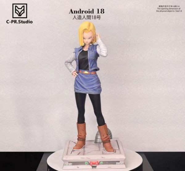 【代購】七龍珠 惡人系列 NO.4 人造人18號  X cpr 玩驛丨Toy station, GK雕像預購, GK雕像代購, GK雕像現貨, GK雕像修復, 咒術, 咒術迴戰, SCC玩具屋, 玩具給庫, 希模型, 瘋公仔, 訂製雕像,模型,伯公仔,gk,玩驛,火影,夜風本舖,海賊,死神,航海王,獵人,阿拉蕾,七大罪,七龍珠,寶可夢,神奇寶貝,哥吉拉,宮崎駿,迪士尼,灌籃高手,鬼滅之日刃,一拳超人,蠟筆小新,咒術,鏈鋸人,進擊的巨人,乙骨,我英