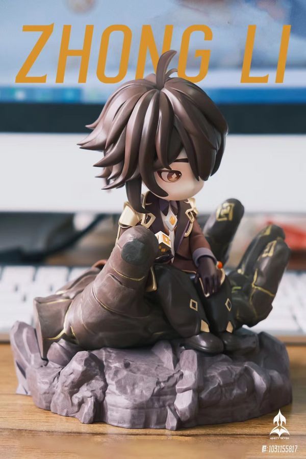 【售罄展示追加請私訊客服@toystationtw】原神 Q版 鍾離  X NINETY SEVEN玖柒 動漫,模型,玩具,gk,玩驛,火影,手辦,海賊,死神,航海王,獵人,阿拉蕾,七大罪,七龍珠,寶可夢,神奇寶貝,哥吉拉,宮崎駿,迪士尼,灌籃高手,鬼滅之日刃,一拳超人,蠟筆小新,咒術,鏈鋸人,進擊的巨人,妖精尾巴,我的英雄學院,我英,鋼鍊,鋼之煉金術師,新世紀福音戰士,EVA,間諜家家酒,Re0,漫威,dc,集美#hex#tsume#prime1#queen#tes#xm#野獸國#壽屋#數碼寶貝