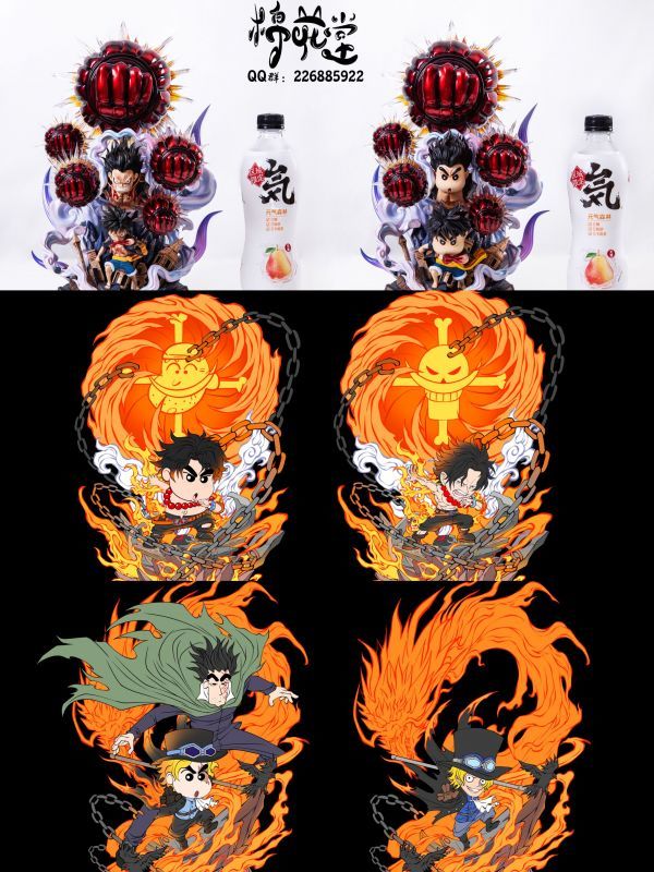 【售罄展示追加請私訊客服@toystationtw】海賊王三兄弟共鳴 魯夫 X 棉花堂 動漫,模型,玩具,gk,玩驛,火影,手辦,海賊,死神,航海王,獵人,阿拉蕾,七大罪,七龍珠,寶可夢,神奇寶貝,哥吉拉,宮崎駿,迪士尼,灌籃高手,鬼滅之日刃,一拳超人,蠟筆小新,咒術,鏈鋸人,進擊的巨人,妖精尾巴,我的英雄學院,我英,鋼鍊,鋼之煉金術師,新世紀福音戰士,EVA,間諜家家酒,Re0,漫威,dc,集美#hex#tsume#prime1#queen#tes#xm#野獸國#壽屋#數碼寶貝