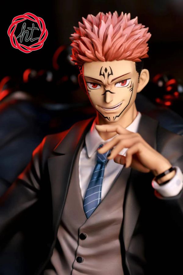 【售罄展示追加請私訊客服@toystationtw】咒術迴戰 紳士系列第一彈 宿儺 X Ht 玩驛丨Toy station, GK雕像預購, GK雕像代購, GK雕像現貨, GK雕像修復, 咒術, 咒術迴戰, SCC玩具屋, 玩具給庫, 凱多, 尼卡, 訂製雕像,模型,伯公仔,gk,玩驛,火影,夜風本舖,海賊,死神,航海王,獵人,終結谷,七大罪,七龍珠,寶可夢,火影,哥吉拉,宮崎駿,迪士尼,灌籃高手,凱多,鳴人,蠟筆小新,殺生丸,鏈鋸人,進擊的巨人,乙骨,我英