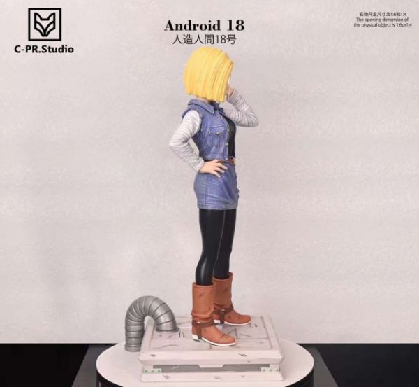 【售罄展示追加請私訊客服@toystationtw】七龍珠 惡人系列 NO.4 人造人18號  X cpr #動漫#模型#玩具#gk#玩驛#火影#手辦#海賊#死神#航海王#獵人#阿拉蕾#七大罪#七龍珠#寶可夢#神奇寶貝#哥吉拉#宮崎駿#迪士尼#灌籃高手#鬼滅之日刃#一拳超人#蠟筆小新#咒術#鏈鋸人#進擊的巨人#妖精尾巴#我的英雄學院#我英#鋼鍊#鋼之煉金術師#新世紀福音戰士#EVA#間諜家家酒#Re0#漫威#dc#集美#hex#tsume#prime1#queen#tes#xm#野獸國#壽屋#數碼寶貝