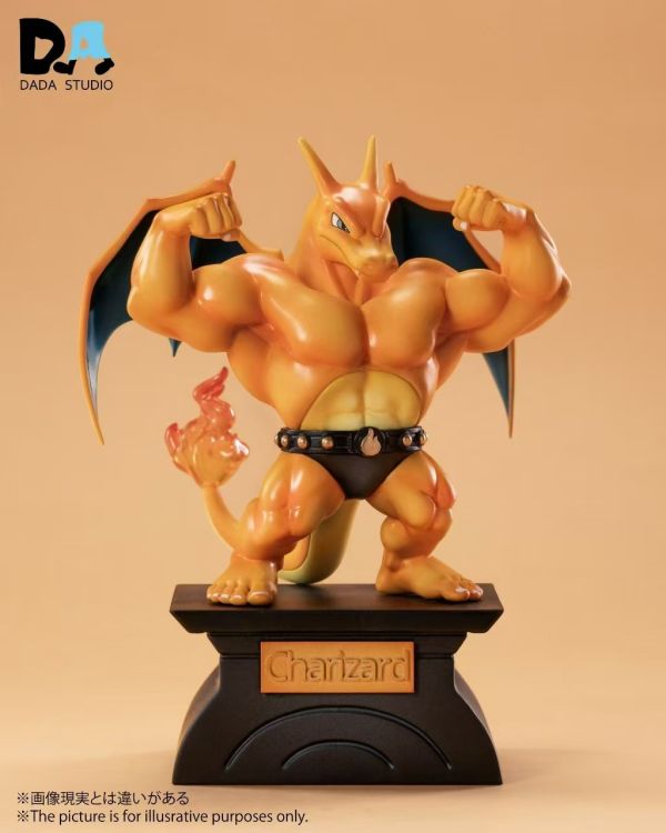 【預購】寶可夢 肌肉石像噴火龍 X DA工作室 玩驛丨Toy station, GK雕像預購, GK雕像代購, GK雕像現貨, GK雕像修復, 咒術, 咒術迴戰, SCC玩具屋, 玩具給庫, NBA, 瘋公仔, 訂製雕像,模型,伯公仔,gk,玩驛,火影,夜風本舖,海賊,死神,航海王,獵人,阿拉蕾,七大罪,七龍珠,寶可夢,神奇寶貝,哥吉拉,宮崎駿,迪士尼,灌籃高手,鬼滅之刃,一拳超人,蠟筆小新,咒術,鏈鋸人,進擊的巨人,乙骨,我英