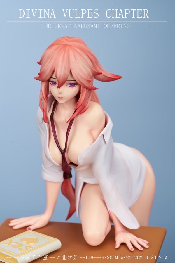 【售罄展示追加請私訊客服@toystationtw】原神 八重學姐 雕像GK X 小香豬工作室 動漫,模型,玩具,gk,玩驛,火影,手辦,海賊,死神,航海王,獵人,阿拉蕾,七大罪,七龍珠,寶可夢,神奇寶貝,哥吉拉,宮崎駿,迪士尼,灌籃高手,鬼滅之日刃,一拳超人,蠟筆小新,咒術,鏈鋸人,進擊的巨人,妖精尾巴,我的英雄學院,我英,鋼鍊,鋼之煉金術師,新世紀福音戰士,EVA,間諜家家酒,Re0,漫威,dc,野獸國,hex,tsume,prime1,queen,tes,xm,迪士尼,壽屋,數碼寶貝