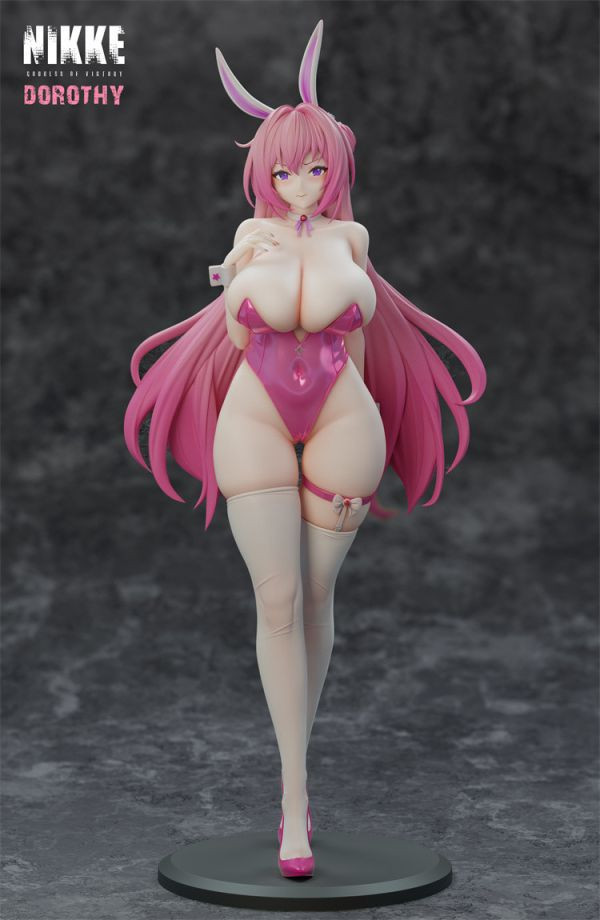 【售罄展示追加請私訊客服@toystationtw】勝利女神：妮姬 兔女郎 桃樂絲 X 荊棘工作室 動漫,模型,玩具,gk,玩驛,火影,手辦,海賊,死神,航海王,獵人,阿拉蕾,七大罪,七龍珠,寶可夢,神奇寶貝,哥吉拉,宮崎駿,迪士尼,灌籃高手,鬼滅之日刃,一拳超人,蠟筆小新,咒術,鏈鋸人,進擊的巨人,妖精尾巴,我的英雄學院,我英,鋼鍊,鋼之煉金術師,新世紀福音戰士,EVA,間諜家家酒,Re0,漫威,dc,集美#hex#tsume#prime1#queen#tes#xm#野獸國#壽屋#數碼寶貝