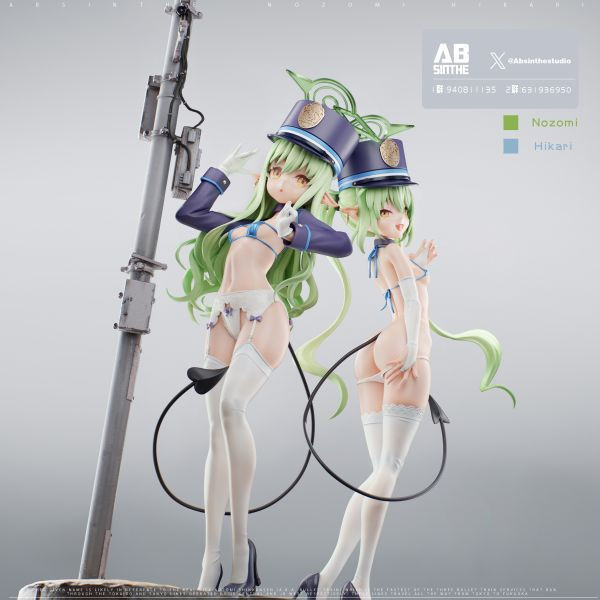 【售罄展示追加請私訊客服@toystationtw】蔚藍檔案 光&望 X ABsinthe studio 動漫,模型,玩具,gk,玩驛,火影,手辦,海賊,死神,航海王,獵人,阿拉蕾,七大罪,七龍珠,寶可夢,神奇寶貝,哥吉拉,宮崎駿,迪士尼,灌籃高手,鬼滅之日刃,一拳超人,蠟筆小新,咒術,鏈鋸人,進擊的巨人,妖精尾巴,我的英雄學院,我英,鋼鍊,鋼之煉金術師,新世紀福音戰士,EVA,間諜家家酒,Re0,漫威,dc,集美#hex#tsume#prime1#queen#tes#xm#野獸國#壽屋#數碼寶貝