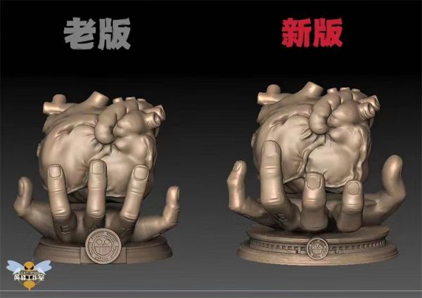 【售鑿展示追加請私訊客服@toystationtw】 海賊王 共鳴百搭1/1羅的心臟 X 黃蜂工作室 #動漫#模型#玩具#gk#玩驛#火影#手辦#海賊#死神#航海王#獵人#阿拉蕾#七大罪#七龍珠#寶可夢#神奇寶貝#哥吉拉#宮崎駿#迪士尼#灌籃高手#鬼滅之日刃#一拳超人#蠟筆小新#咒術#鏈鋸人#進擊的巨人#妖精尾巴#我的英雄學院#我英#鋼鍊#鋼之煉金術師#新世紀福音戰士#EVA#間諜家家酒#Re0#漫威#dc#集美#hex#tsume#prime1#queen#tes#xm#野獸國#壽屋#數碼寶貝