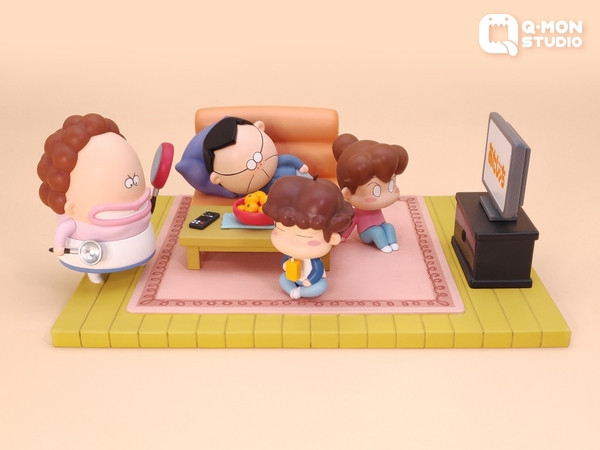 【代購】我們這一家 花媽 & 花爸 & 橘子 & 柚子 X Q-MON 玩驛丨Toy station, GK雕像預購, GK雕像代購, GK雕像現貨, GK雕像修復, 咒術, 咒術迴戰, SCC玩具屋, 玩具給庫, NBA, 瘋公仔, 訂製雕像,模型,伯公仔,gk,玩驛,火影,夜風本舖,海賊,死神,航海王,獵人,阿拉蕾,七大罪,七龍珠,寶可夢,神奇寶貝,哥吉拉,宮崎駿,迪士尼,灌籃高手,鬼滅之刃,一拳超人,蠟筆小新,咒術,鏈鋸人,進擊的巨人,乙骨,我英