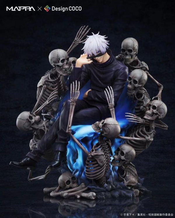 【售罄展示追加請私訊客服@toystationtw】咒術迴戰 澀谷事變五條悟 X design Coco mappa 正版授權 玩驛丨Toy station, GK雕像預購, GK雕像代購, GK雕像現貨, GK雕像修復, 購物網站, 自媒體選物店, 日漫, 美漫, 電影, 電玩IP, 訂製雕像,模型,玩具,gk,玩驛,火影,手辦,海賊,死神,航海王,獵人,阿拉蕾,七大罪,七龍珠,寶可夢,神奇寶貝,哥吉拉,宮崎駿,迪士尼,灌籃高手,鬼滅之日刃,一拳超人,蠟筆小新,咒術,鏈鋸人,進擊的巨人,妖精尾巴,我的英雄學院,鋼鍊,鋼之