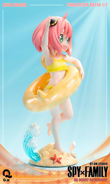 【售罄展示追加請私訊客服@toystationtw】間諜家家酒  泳裝安妮亞 X QM 玩驛丨Toy station, GK雕像預購, GK雕像代購, GK雕像現貨, GK雕像修復, 咒術, 咒術迴戰, SCC玩具屋, 玩具給庫, NBA, 瘋公仔, 訂製雕像,模型,伯公仔,gk,玩驛,火影,夜風本舖,海賊,死神,航海王,獵人,阿拉蕾,七大罪,七龍珠,寶可夢,神奇寶貝,哥吉拉,宮崎駿,迪士尼,灌籃高手,鬼滅之刃,一拳超人,蠟筆小新,咒術,鏈鋸人,進擊的巨人,乙骨,我英