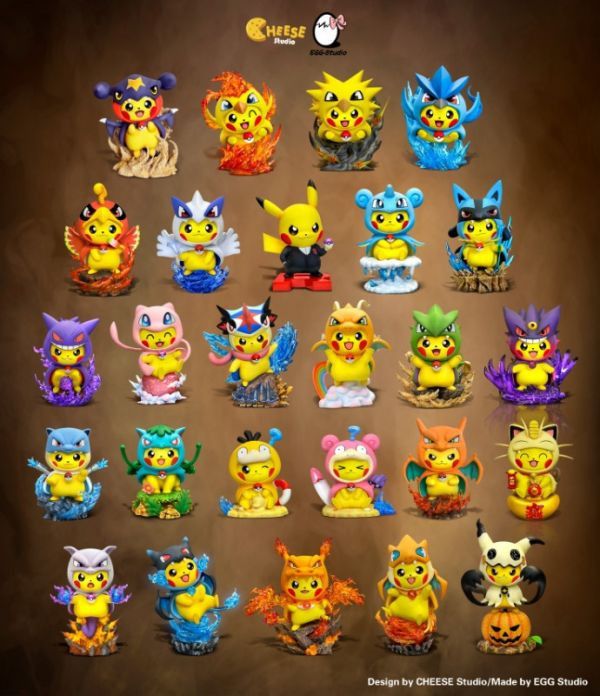 【現貨秒發】寶可夢 皮卡丘 烈咬陸鯊變皮 X CHEESE奶酪 玩驛丨Toy station, GK雕像預購, GK雕像代購, GK雕像現貨, GK雕像修復, 咒術, 咒術迴戰, SCC玩具屋, 玩具給庫, 希模型, 瘋公仔, 訂製雕像,模型,伯公仔,gk,玩驛,火影,夜風本舖,海賊,死神,航海王,獵人,阿拉蕾,七大罪,七龍珠,寶可夢,神奇寶貝,哥吉拉,宮崎駿,迪士尼,灌籃高手,鬼滅之日刃,一拳超人,蠟筆小新,咒術,鏈鋸人,進擊的巨人,乙骨,我英