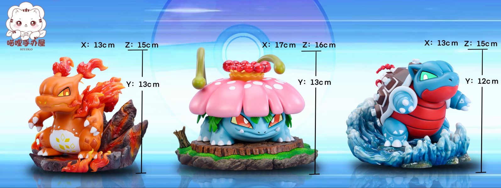 【預購】寶可夢 Q版超極巨化禦三家 X 喵哩手辦屋 玩驛丨Toy station, GK雕像預購, GK雕像代購, GK雕像現貨, GK雕像修復, 咒術, 咒術迴戰, SCC玩具屋, 玩具給庫, NBA, 瘋公仔, 訂製雕像,模型,伯公仔,gk,玩驛,火影,夜風本舖,海賊,死神,航海王,獵人,阿拉蕾,七大罪,七龍珠,寶可夢,神奇寶貝,哥吉拉,宮崎駿,迪士尼,灌籃高手,鬼滅之刃,一拳超人,蠟筆小新,咒術,鏈鋸人,進擊的巨人,乙骨,我英